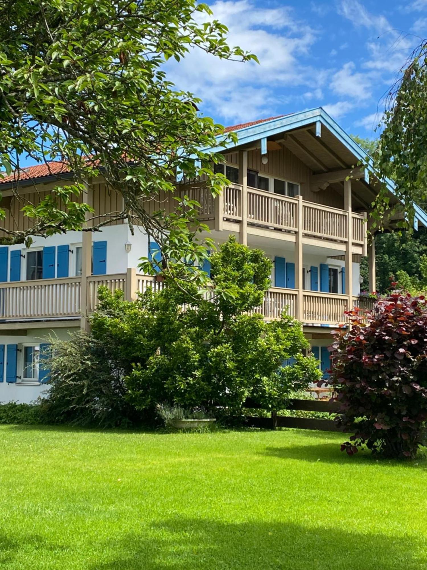 Appartementresidenz König Ludwig Übersee Buitenkant foto